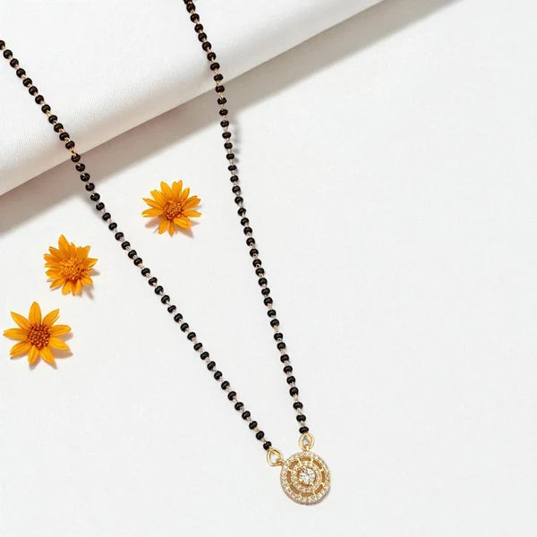 Suvyara Aavya Crystal Mangalsutra Necklace