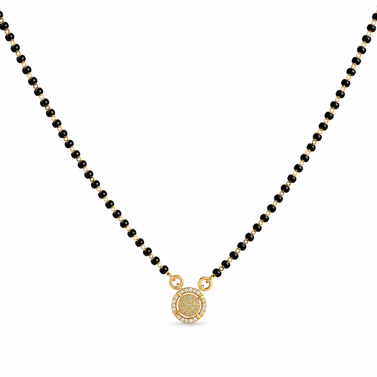 Suvyara Elira Crystal Mangalsutra Necklace