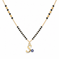 Suvyara Initial Nazar Mangalsutra Necklace