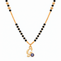 Suvyara Initial Nazar Mangalsutra Necklace - G