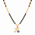 Suvyara Initial Nazar Mangalsutra Necklace - H