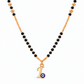 Suvyara Initial Nazar Mangalsutra Necklace - I