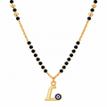 Suvyara Initial Nazar Mangalsutra Necklace - L