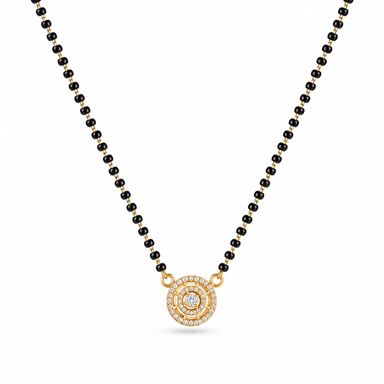 Suvyara Aavya Crystal Mangalsutra Necklace